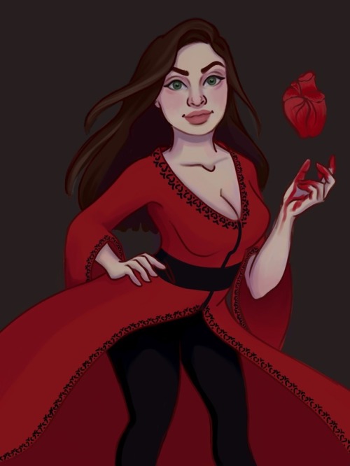 kaileearts:Nina Zenik, Grisha Heartrender. @lbardugo thank you for this goddess.Also, this is 100% c