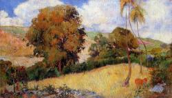 paulgauguin-art:  Meadow in Martinique, 1887 Paul Gauguin 