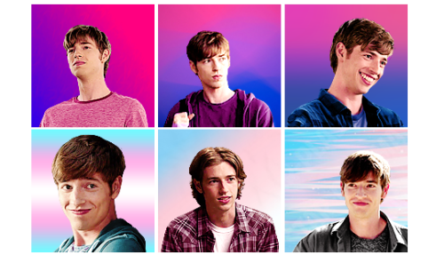 BI & TRANS WYATT ICONS.requested by anonymous.​​36 icons under the cut.6 screencaps, in 6 colors