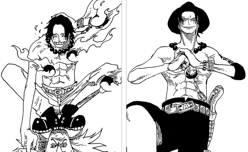 Portgas D. Ace through the years | requested by anon