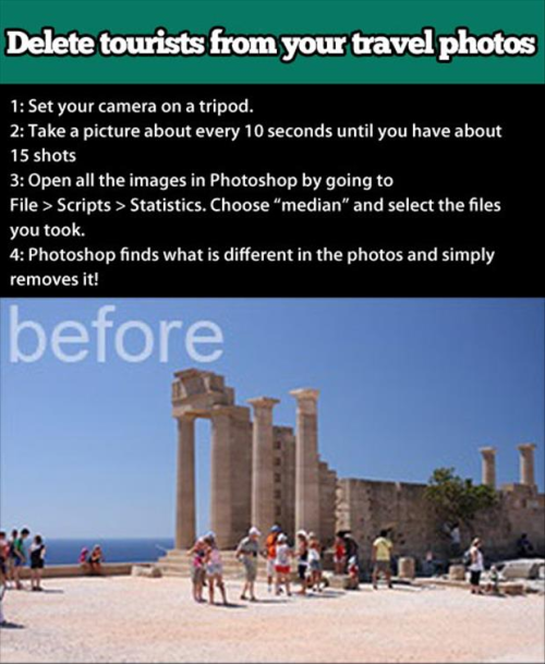 babbleismysuperpower:deftmegalodon:niknak79:Deleted tourist from photoscan i delete people from my l