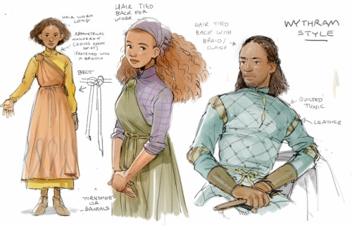 Some clothes concepts I have done for future characters in Wild Guard ^^