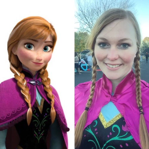 Here’s my Anna. How do I look?❄️⛄️✨