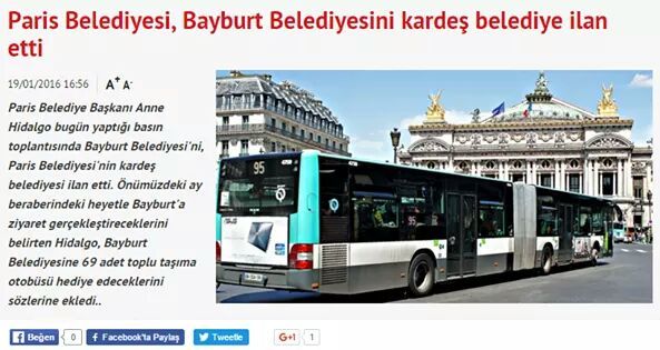 Paris Belediyesi, Bayburt...