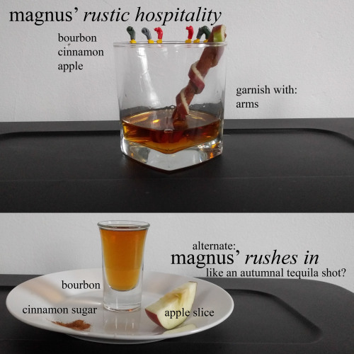 galpalactic:these are the adventure zone cocktails i made up while listening thru petals to the meta