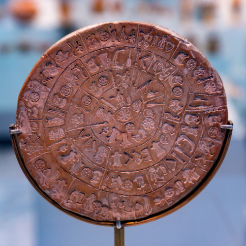There’s always two sides to every story.The Minoan Phaistos Disc. And undeciphered artefact found on