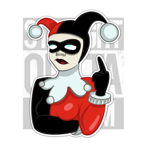 sopheyart:«Harley Quinn» stickerpack by Sopheyapt. 1