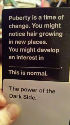 authorchasblankenship:  If Kylo Ren played Cards Against Humanity 