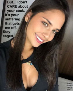 But&hellip;I don&rsquo;t CARE about your cock.It&rsquo;s your suffering