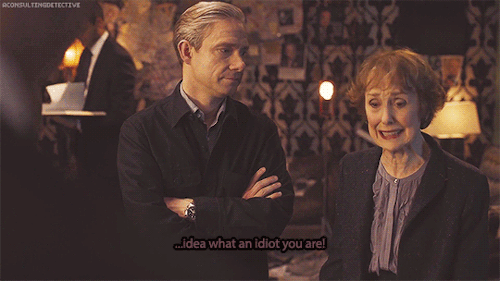 ∞ Scenes of SherlockHe thinks you&rsquo;re clever, poor old Sherlock.