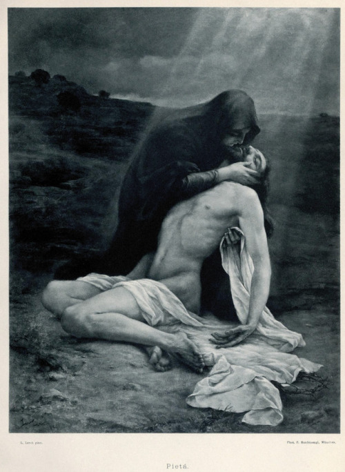 Lev Lerch (1856-1892), &lsquo;Pietà&rsquo;, &ldquo;Die Kunst unserer Zeit&rdquo;, 1892Source