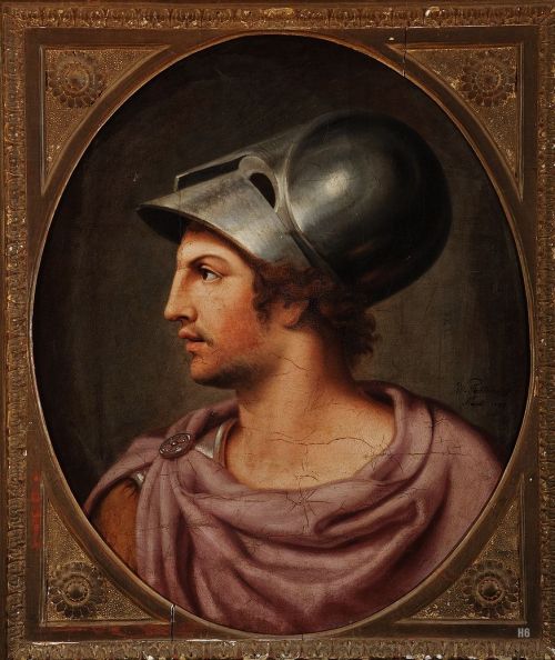 hadrian6: Menelaus. 1786. Wilhelm Tischbein. German 1751-1829. oil/canvas. hadrian6.tumblr.co