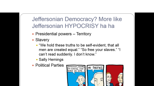 friendlybomber:so i had to do a report on thomas jefferson in ap gov and i did not take it seriously