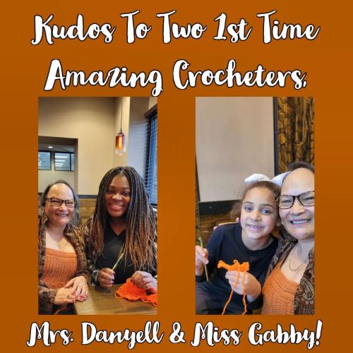 Learning how to crochet is fun and easy at The Art Of Crochet Project! Call 702.473.0796 to book your class. #crochetclasseslasvegas #crochetclasses #motherdaughter eranddaughter
https://www.instagram.com/p/Co-fsZjvpJP/?igshid=NGJjMDIxMWI=