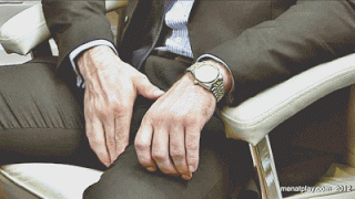 Cesaro teasing himself in a suit 😜