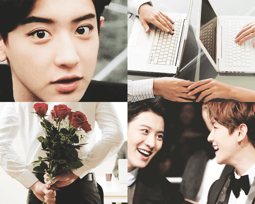 lovertronic:  CHANBAEK; Office Romance AU (FANMIX)  In which young executive named