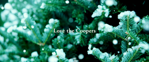 jjabramsed:Films Directed by Women: Love the Coopers (2015; Jessie Nelson). 