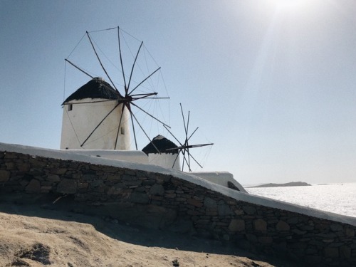 Mykonos windmills