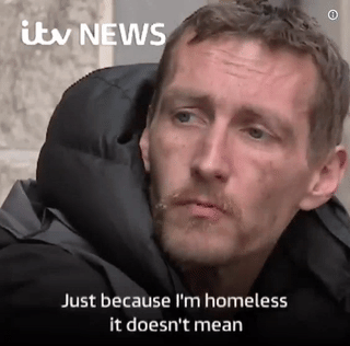 really-quite-proud:  aber-flyingtiger:  micdotcom: Homeless man interviewed by ‘ITV News’ recounts story of bravery during Manchester attack  Jesus christ  He’s homeless, meanwhile we give away housing to the same sort of people (Muslims) who perpetrated