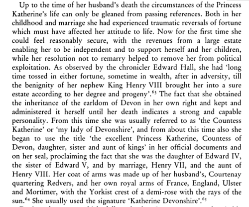 - Katherine of York in “Tudor and Stuart Devon: The Common Estate and Government : Essays Pres