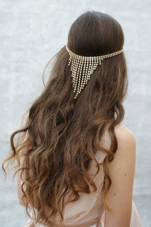 sosuperawesome:  Headpieces / Shoulder Necklaces  Rose Red Rose White on Etsy See our #Etsy or #Hair