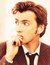 doctahwhos-blog:  DW cast and their flawless hair → David Tennant 