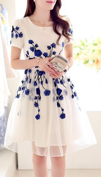 Black and blue flower girl dresses