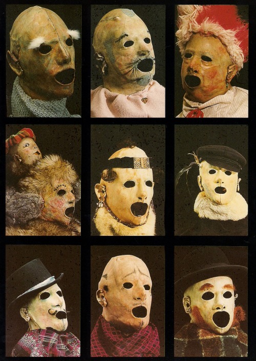 tollosebio-stuff: Theatre-masks Berlin 1990 Der Drache