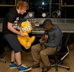 justedsheeran: ‘Ed Sheeran and Labrinth’