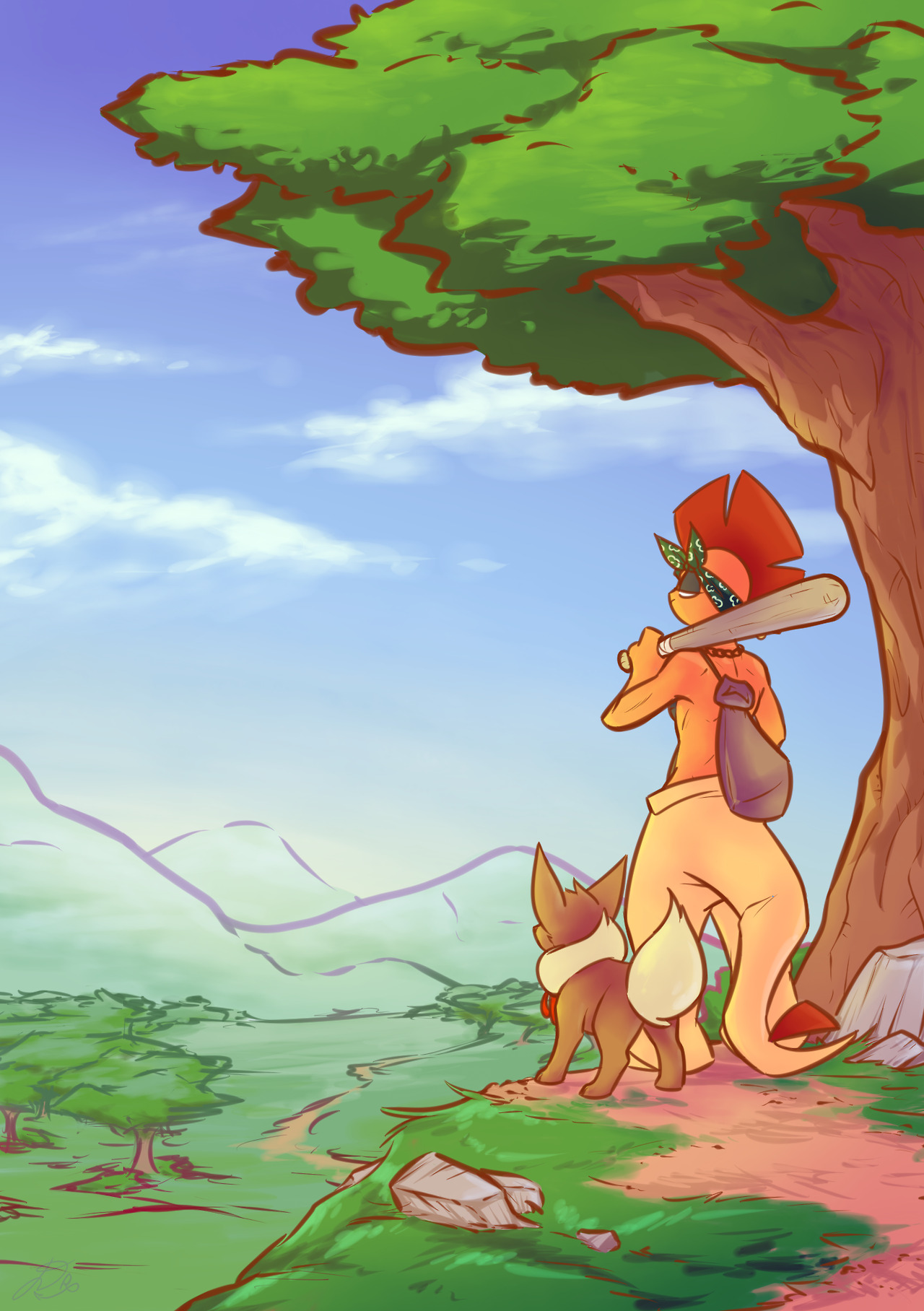 dragons-and-art:  Green PathMore stuff for future things~!