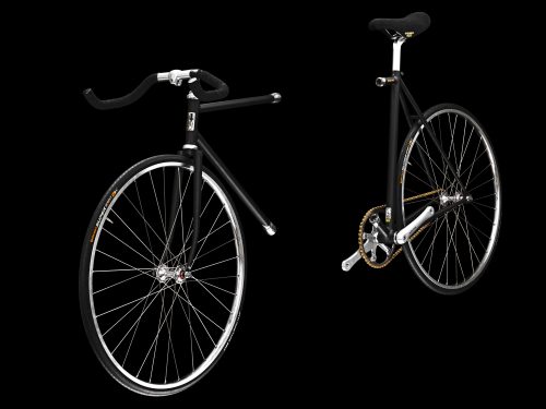 foldingbikeheadquarters:  kcwinter:  fourteenbikeco:  Packable track bike.  need need need  Come check out our blog with folding bikes that are even cooler than this one!