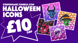 stripedhare:  Halloween Icons  Do you feel