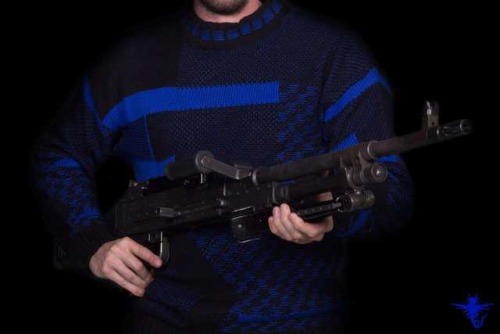 libertybill:  mk-ultra-armory:  Cold weather is upon us, so let’s bring out the sweaters and LMGs  ‘Tis the season. 