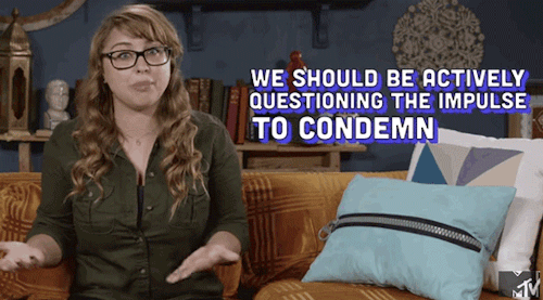 micdotcom:Watch: Laci Green hit the nail so hard on the head it disappeared into the shaming, sexist