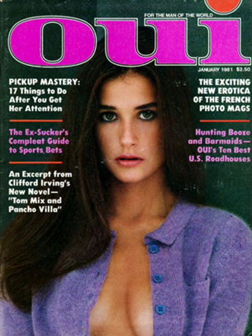 Porn gesshots:   :  Demi Moore - Oui Magazine photos