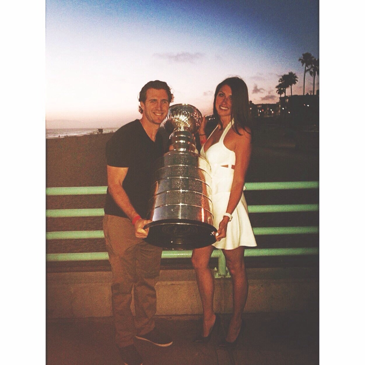 Wives and Girlfriends of NHL players — Mike Richards & Lindsay Macdonald