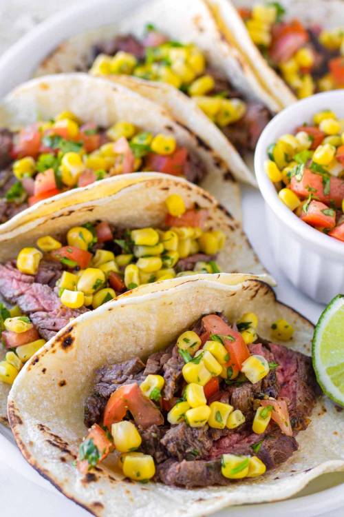 Skirt Steak Tacos with Easy Marinade