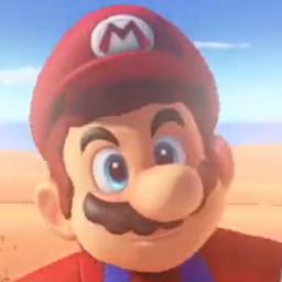 suppermariobroth:In the Super Mario Odyssey trailer, Mario’s new nose jiggle physics are visible as he runs and performs various actions. Here are some examples of the deformation of his nose during gameplay.