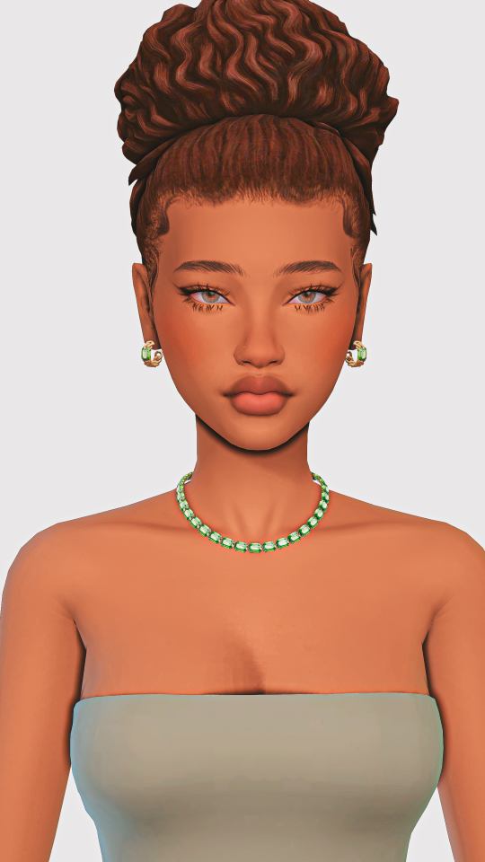 Curly Hair Maxis Match Edition Part 3