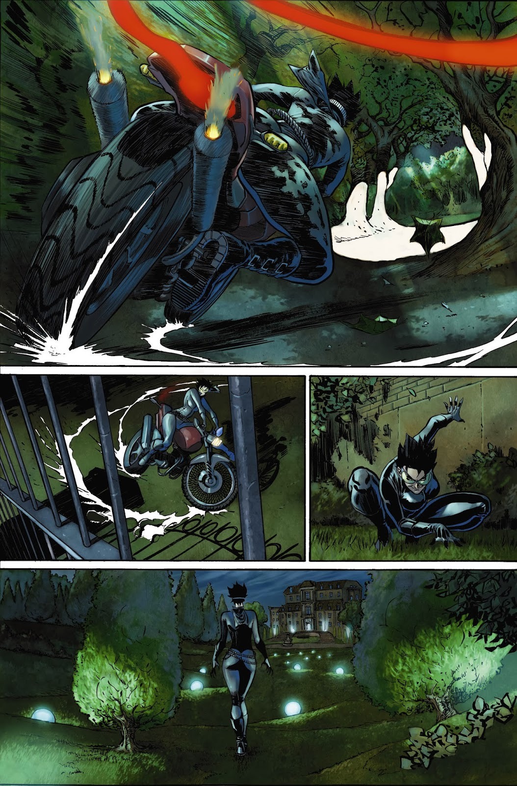 comicbookwomen:  Guillem March unused pages from one of his Catwoman issues. 