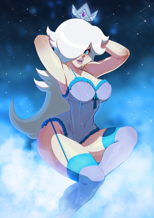 tovio-rogers:rosalina drawn up for the ‘tendo girls set on pateon  space mom <3 //////<3