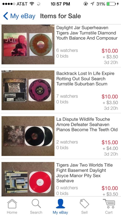 Hey!! I&rsquo;m trying to go to Raw on the 19th so I put some records on eBay and am trying to sell 