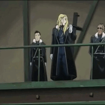 ice-block:  Riza hawkeye And Oliver Armstrong 