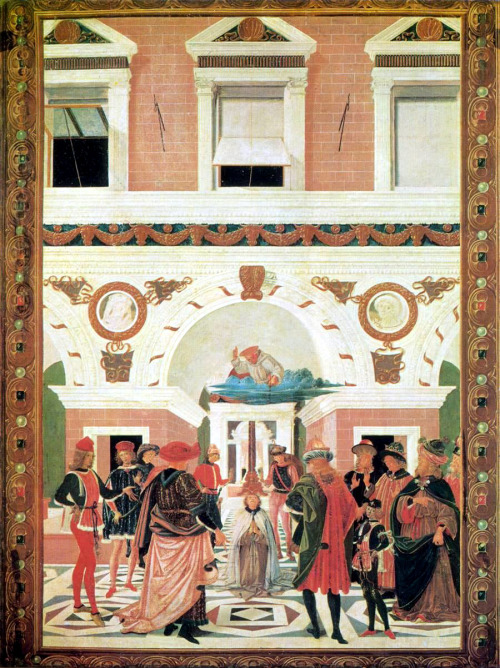 &ldquo;The miracles of San Bernardino&rdquo; by Pietro Perugino,  1473