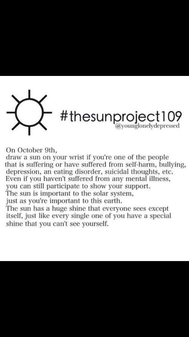 #Thesunproject109 #stopbullying #bullying #depression #suicide #selfharm #stophating