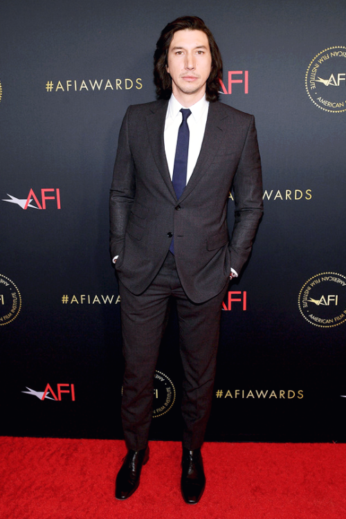 ADAM DRIVER19th Annual AFI Awards, Los Angeles | January 4, 2019