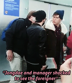 Sex jshxun:  when a foreigner asked manager hyung pictures