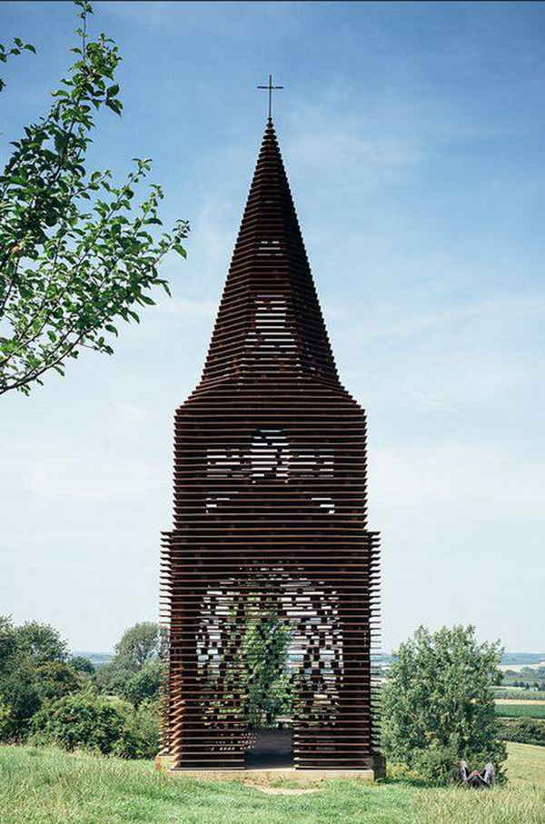 littlelimpstiff14u2: See Through, Transparent Church in Borgloon, Belgium The architect