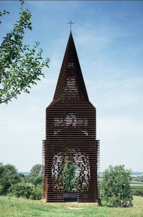 verymerryhestia: woaerp: littlelimpstiff14u2: See Through, Transparent Church in Borgloon, Belgium T