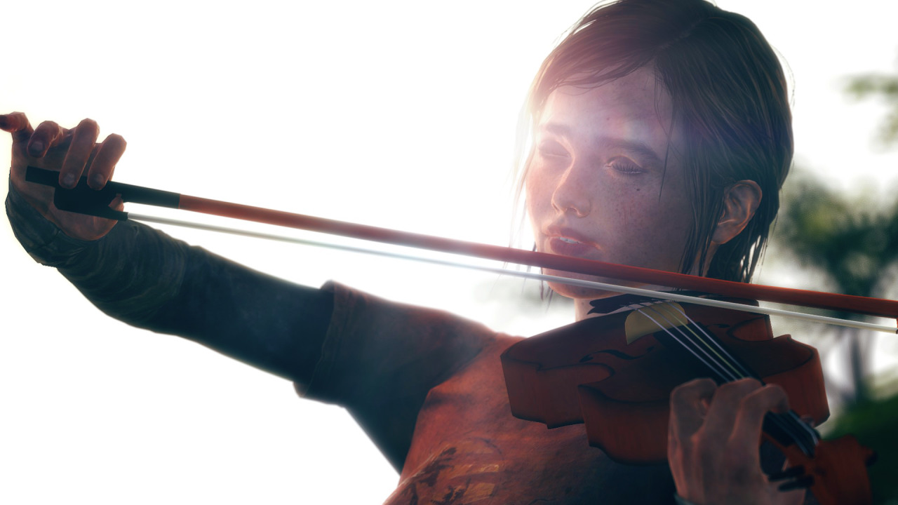 &ndash;HAHAHA Joel weeping because of Ellieâ€™s magnificent violin play